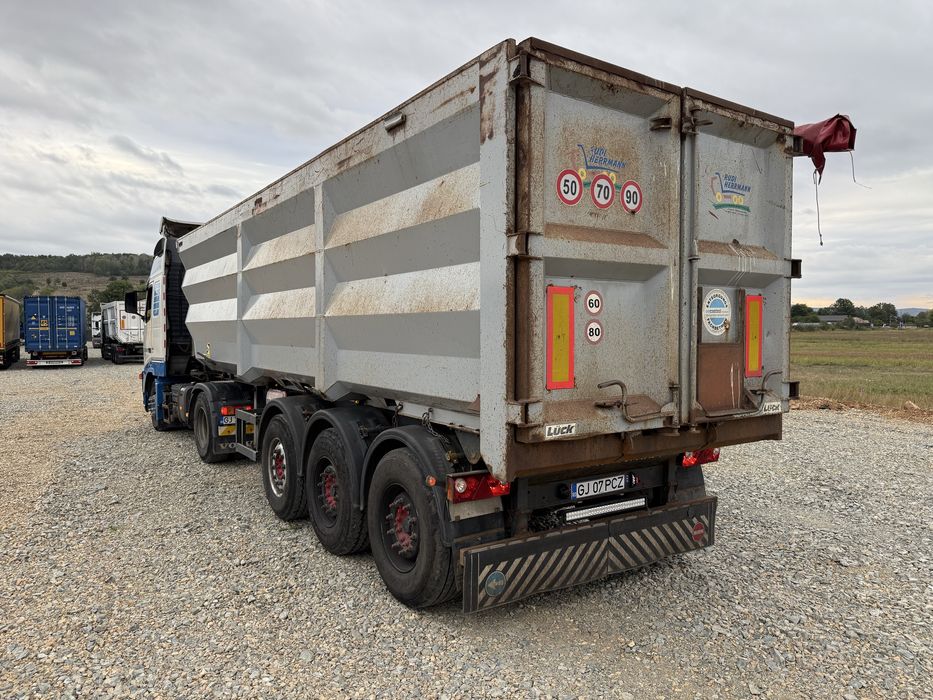 Semiremorca basculanta LUCK 42 mc, hardox, 2007, import recent Belgia