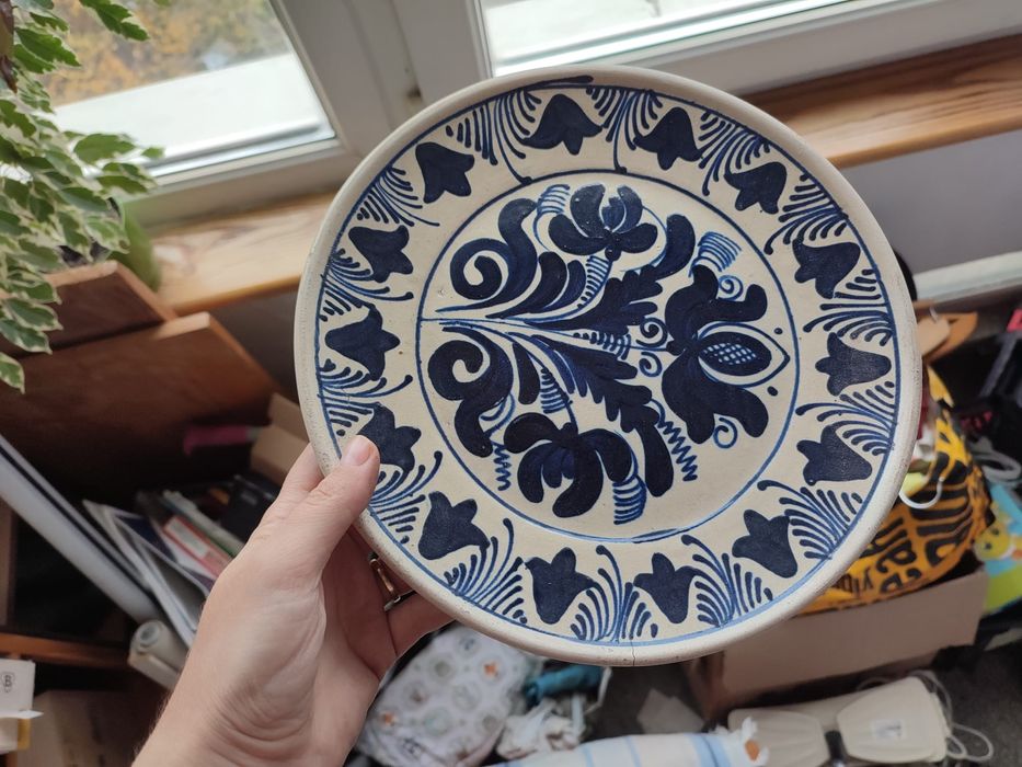 Vase din lut și decorative perete