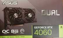 Продавам гаранционна видеокарта Asus Dual GeForce RTX 4060 OC Edition