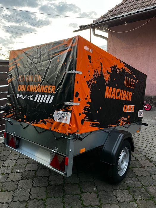 Remorca 750kg STEMA NOU