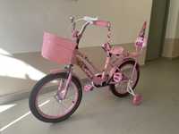 Велосипед Принцесса 222 PRO 16 дюйм 2023 16 дюймов розовый