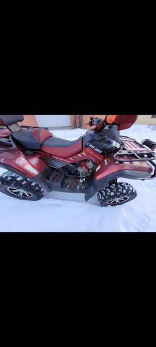 Can am outlander 800cc imatriculat nr negre!!