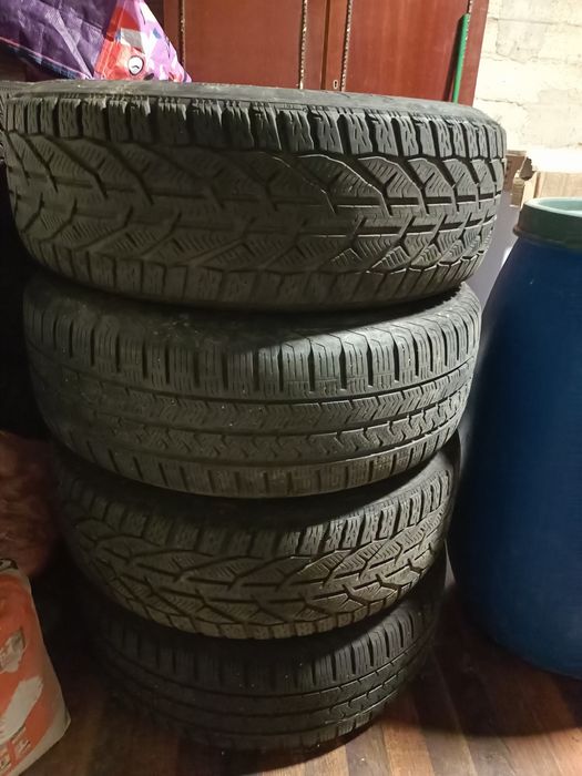 Vând set roti de iarna originale Nissan Qashqai j11