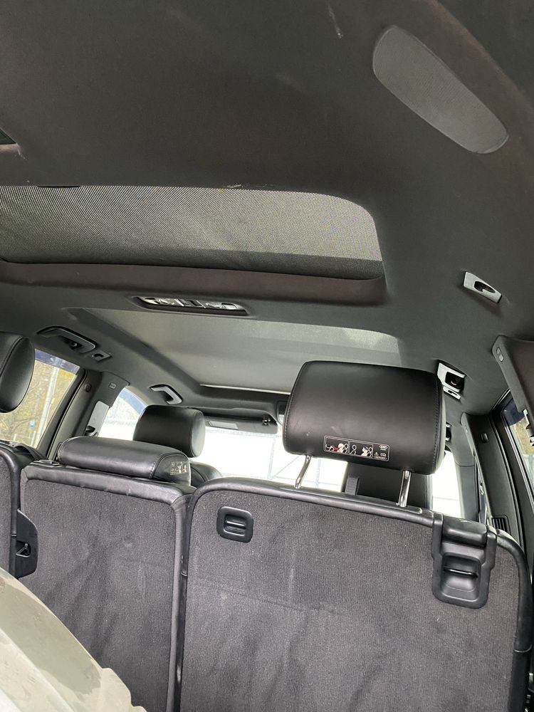 Plafon complet cu accesorii interior negru S-line Audi Q7 4L panoramic