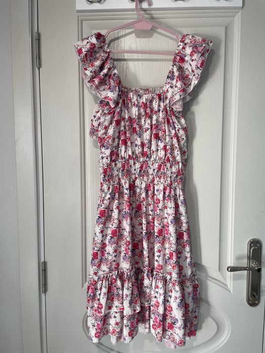 Лятна многоцветна рокля