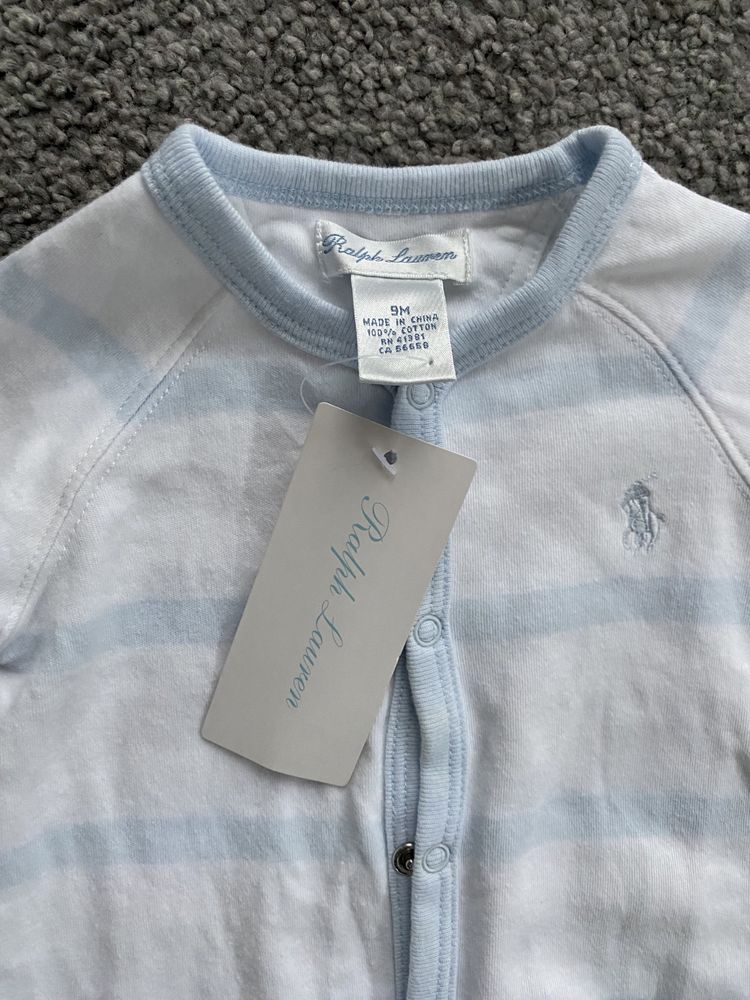 Pijama bebe Ralph Lauren 9 NOU cu eticheta