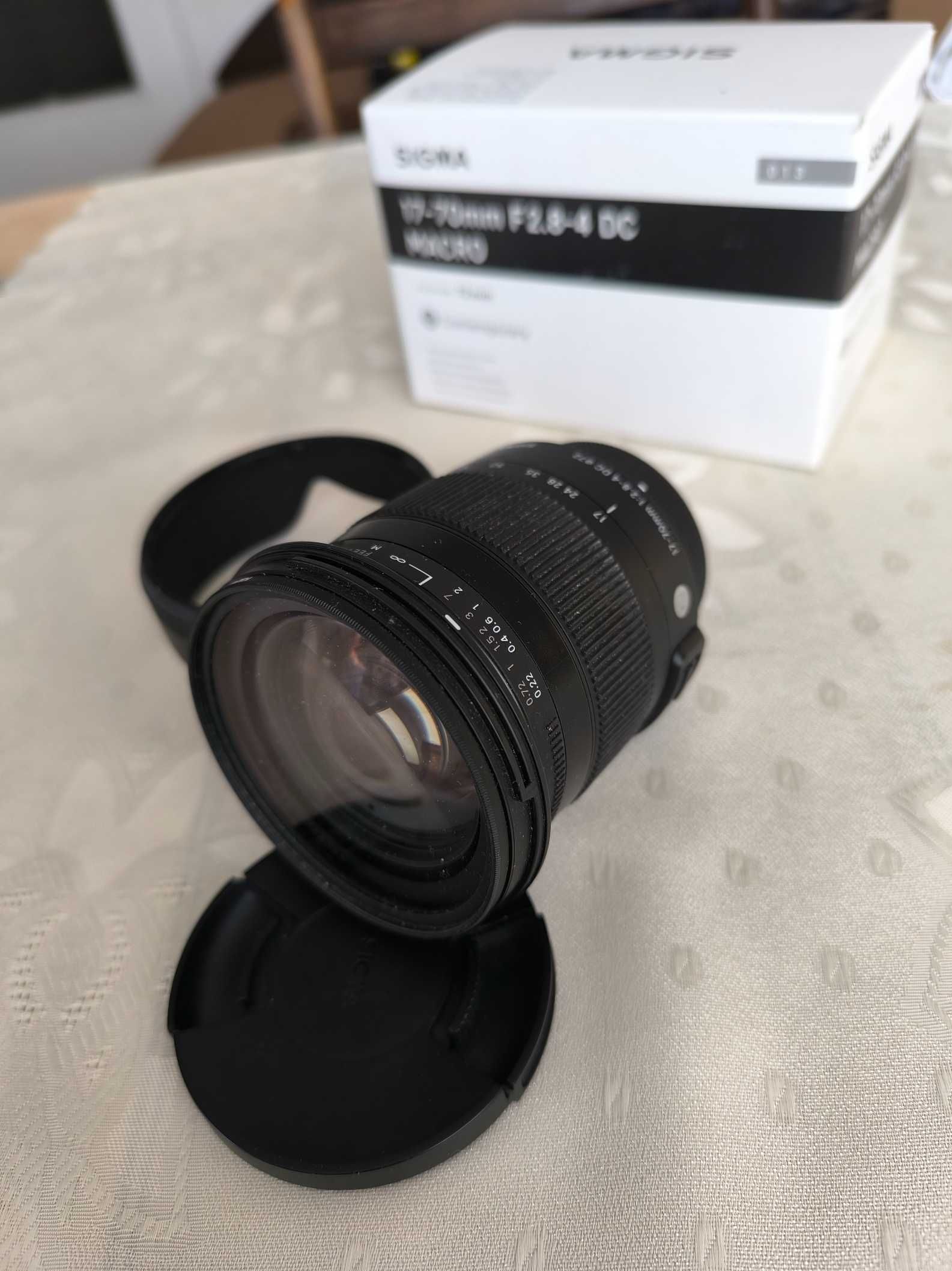 Продавам обектив Sigma 17-70mm F2,8-4 DC MACRO за Nikon