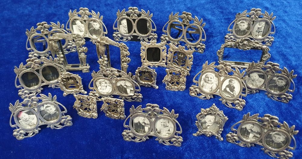 Rame foto miniaturi argint masiv 925