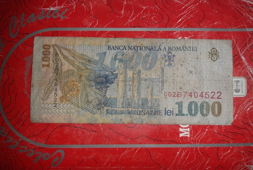 Bacnota de 1000 lei vechi