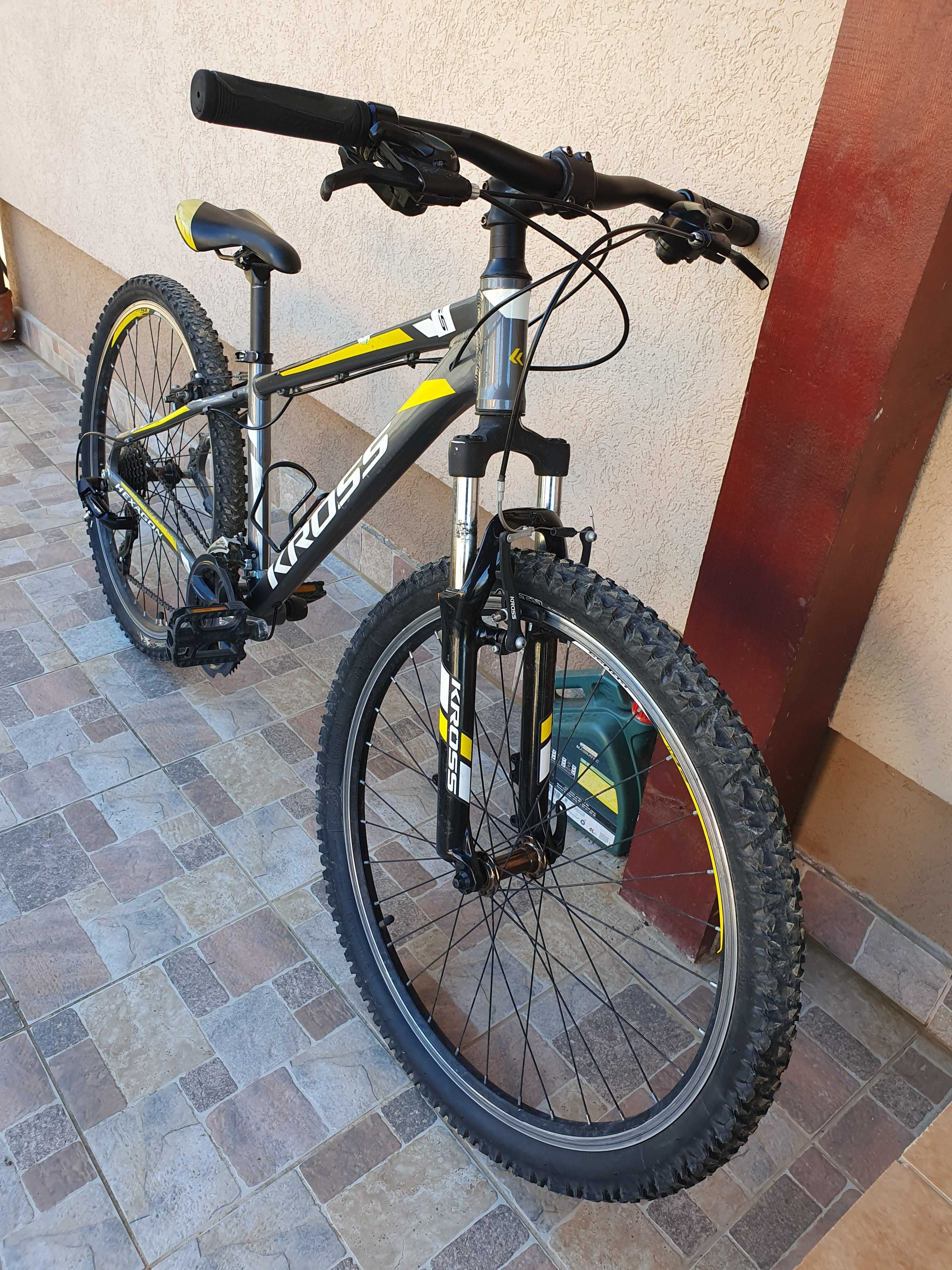 Bicicleta Kross Hexagon, 26'', stare f buna