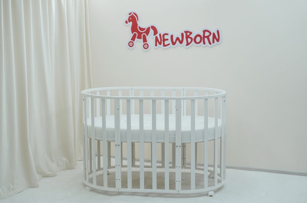 Newborn манеж-кровать трансформер 2 матраса