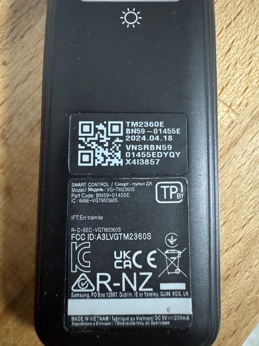 Telecomanda samsung incarcare solara si type C