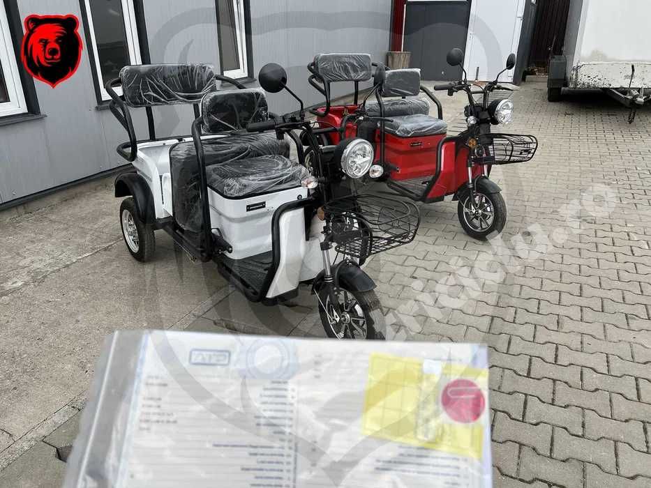 Thor travel triciclu electric cu CIV tuktuk Agramix NOU