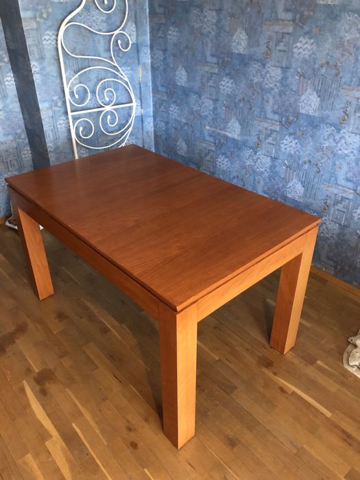 Трапезна маса разтегателна пдч имитация дърво 131 х 80,5 h-76