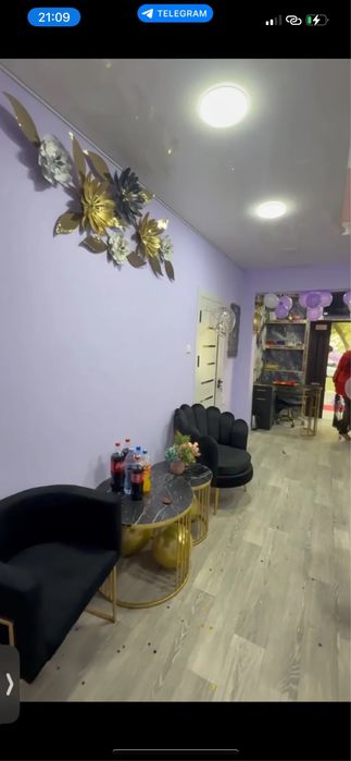 Wish go‘zallik salonini 800 $ oyiga ijaraga beraman