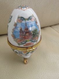 Декоративно порцеланово яйце от Санкт Петербург, Русия
