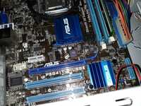 KIT 775 DDR3 Asus P5G41T-M/USB3, XEON QUAD CORE E5430Corsair2x2gb,1333