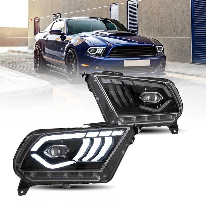 Комплект Full LED фарове за Форд Мустанг 2010 - 2014 USA Mustang