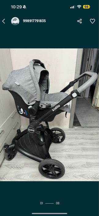 Продаётся коляска 2в1 фирма Kidilo