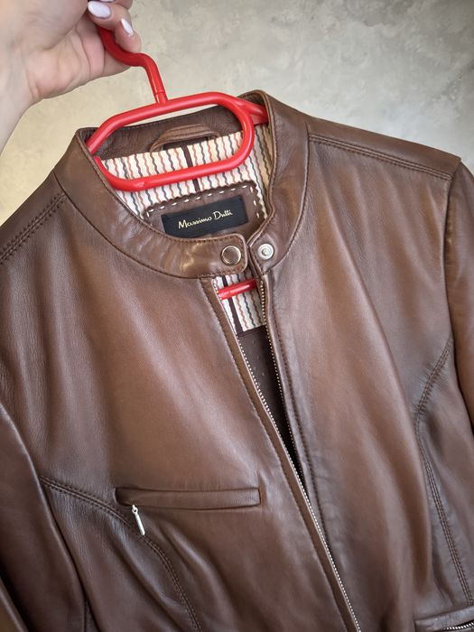 Geaca de piele Massimo Dutti