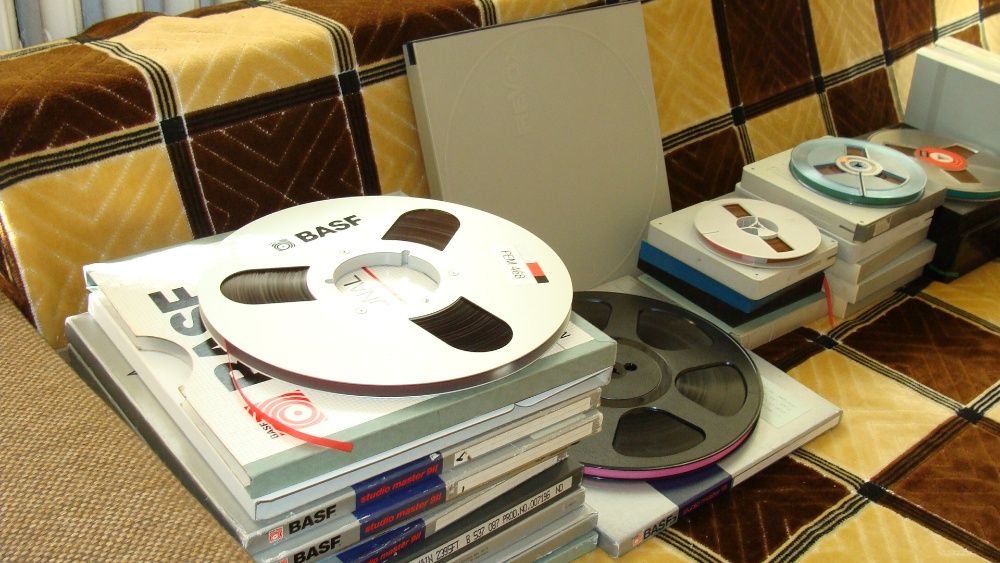 Benzi ,role de magnetofon Agfa,Basf, ,Revox