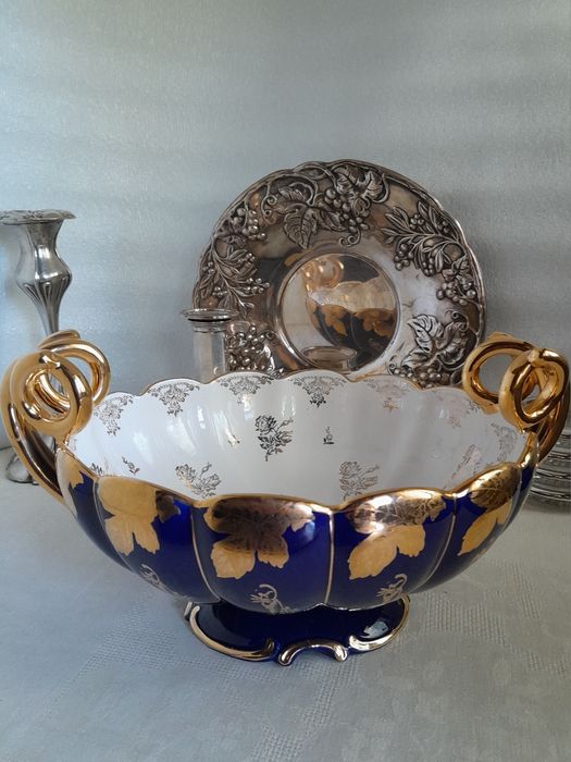 Ваза центр стола винтаж фруктовница