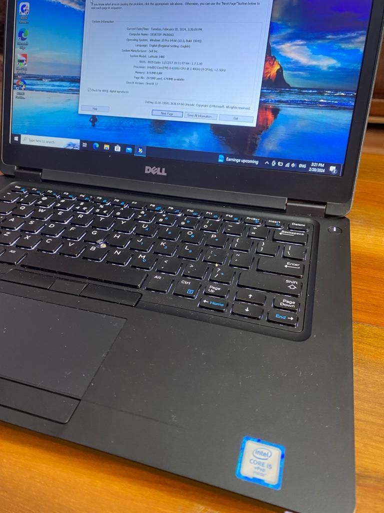 laptop Dell 5840 ddr4