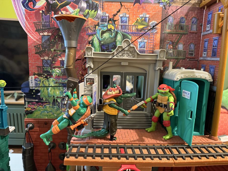 TMNT Костенурки нинджа Пълен хаос Убежище