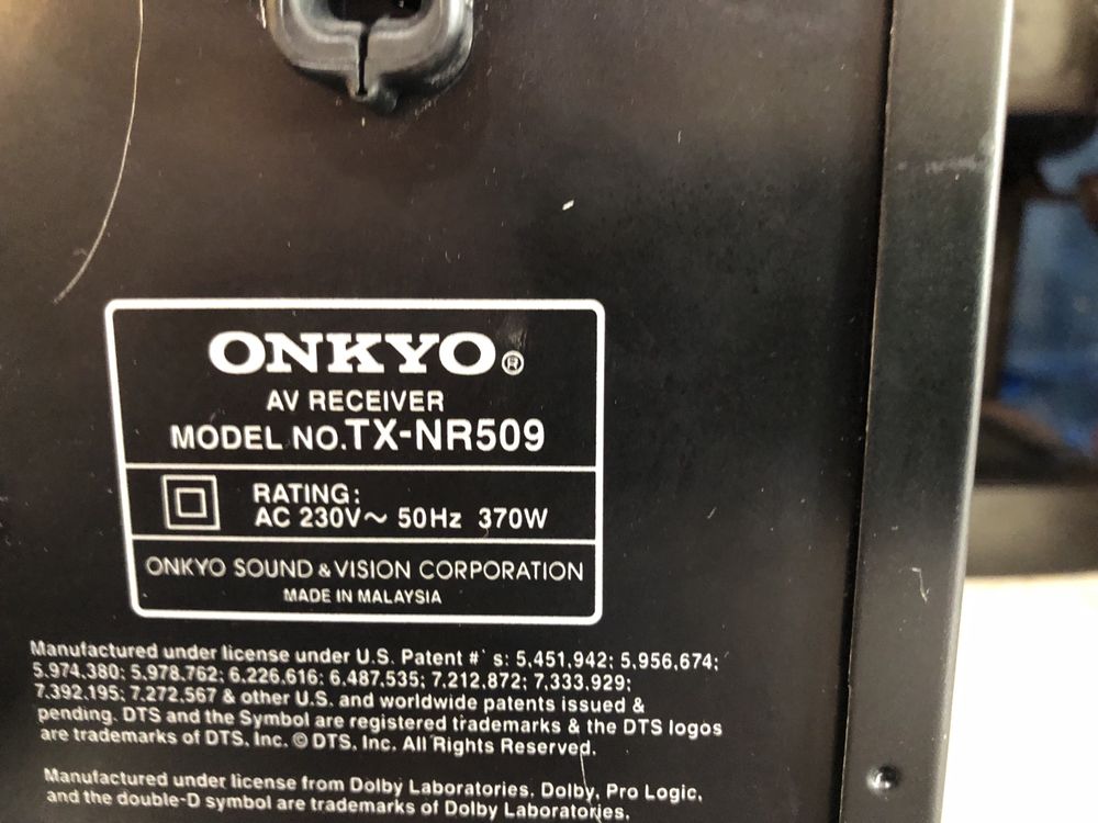 Onkyo Tx-NR509 resiver