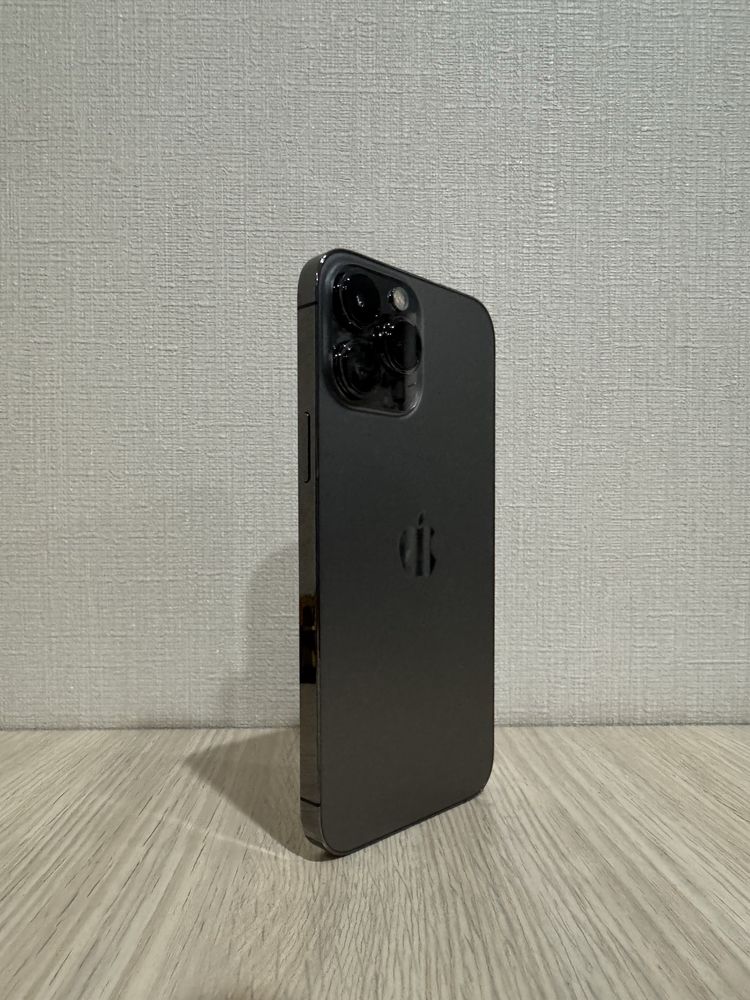 iPhone 13 Pro Max — 128 ГБ, чёрный цвет. Qora rang.