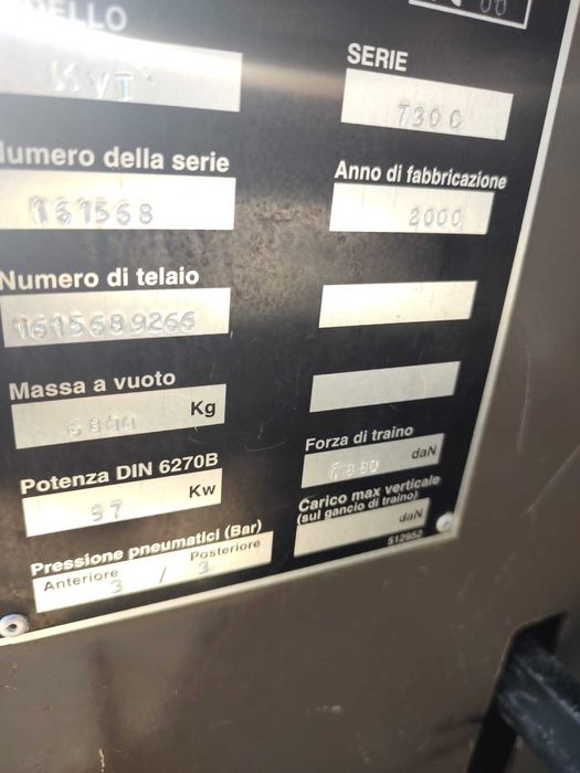 Incarcator frontal marca Manitou, model 7.35Comfort