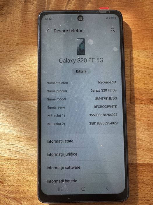Vand Samsung Galaxy S20 FE 5G + unul pt piese