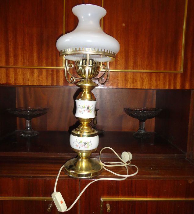 Настольная лампа. Раритет. Производство Польша.