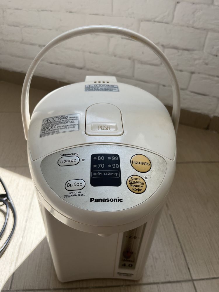 Термопот (чайник держащий тепло) 4л panasonic NC-EG4000
