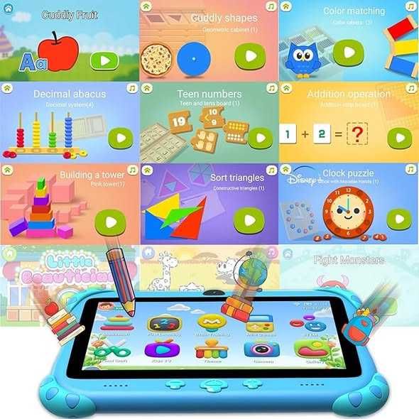 Tablete pentru copii 7 inch , tabletă Android pentru copii cu cameră