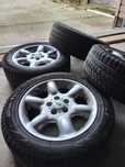 Set jante cu anvelope de iarnă 225/55 R17 - LR Freelander I