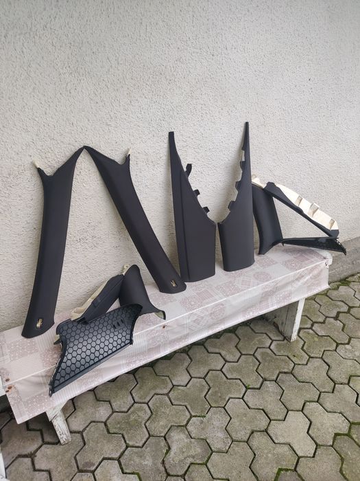 Plafon negru + stâlpi Audi A6 C7 berlina