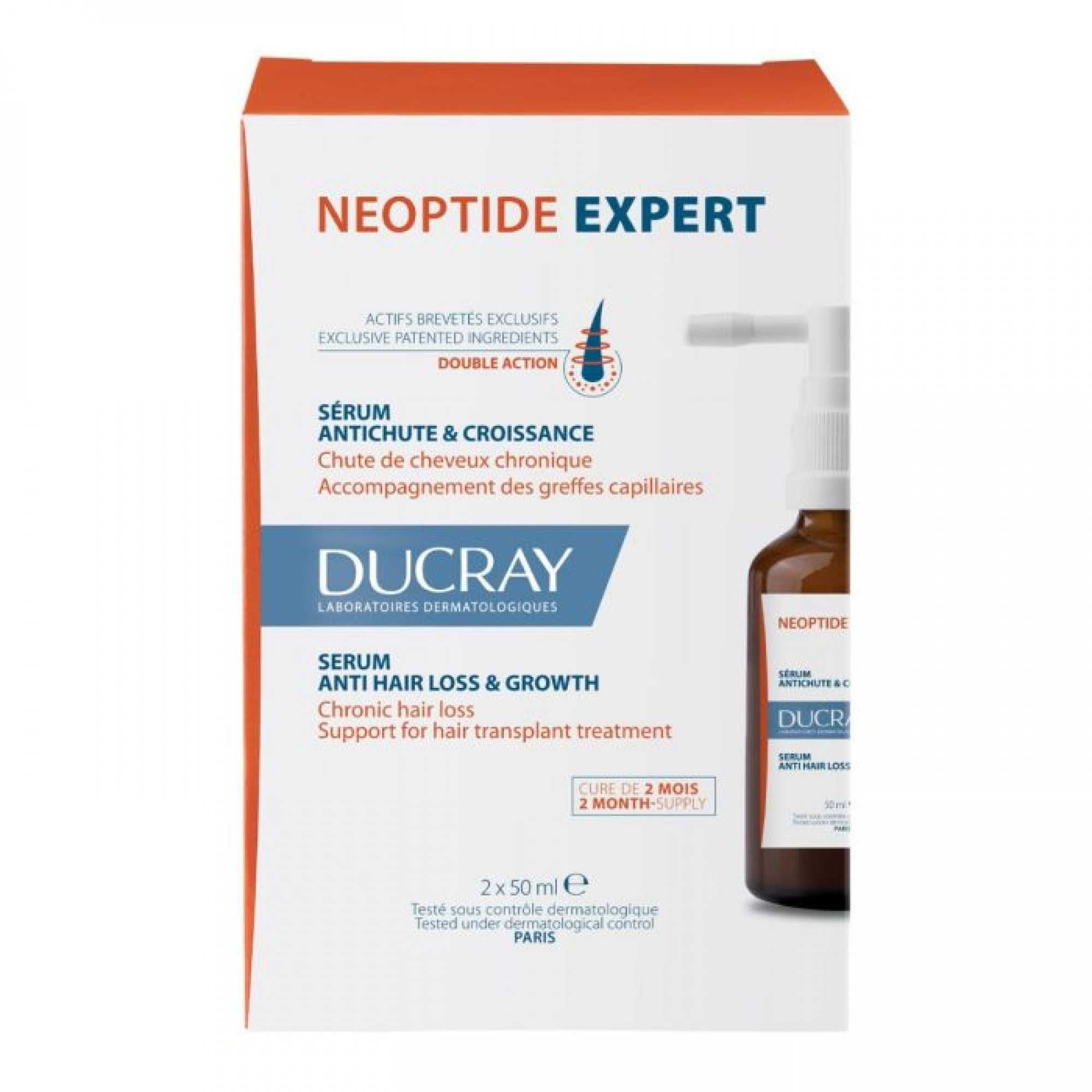 Ducray Neoptide Expert Дюкре Серум при косопад и подсилващ растежа