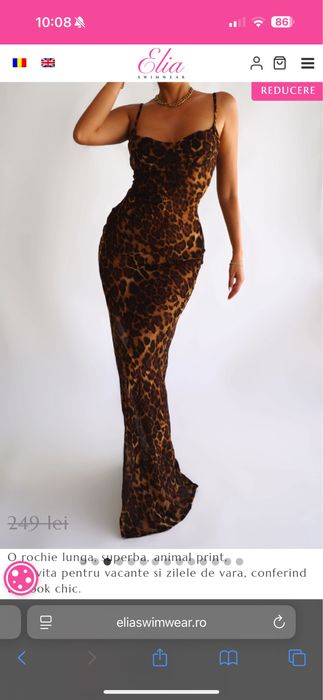 Rochie Animal print masura S