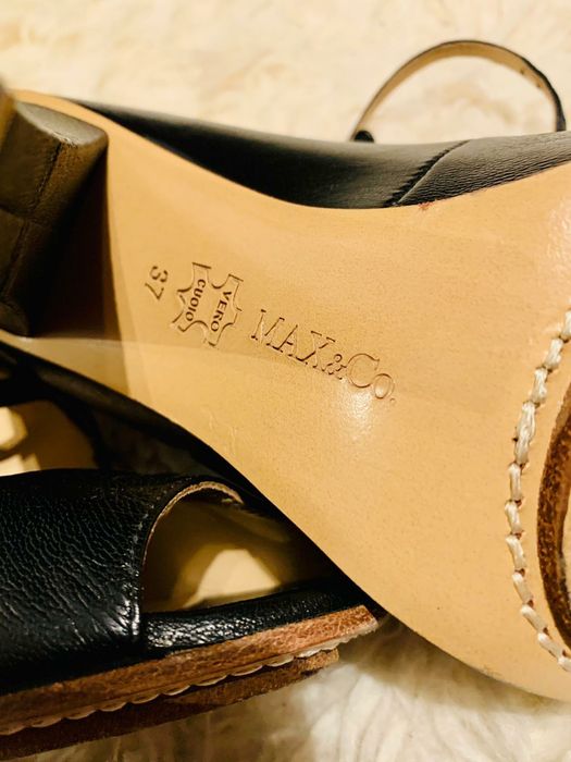 Sandale piele natura MAX&Co, 37