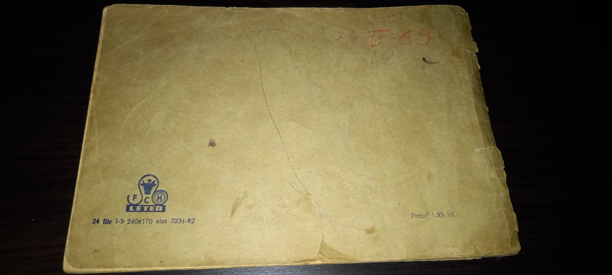 Caiet de muzica 1968