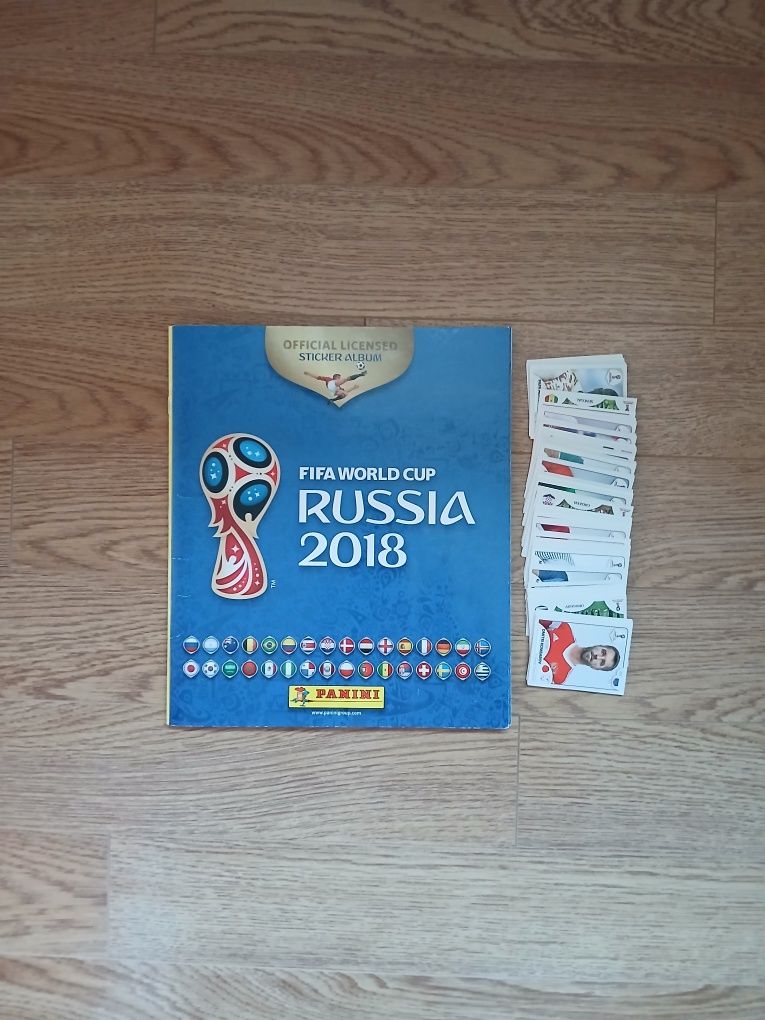 Stickere / abtibilde album mondial Panini FIFA World Cup Russia 2018