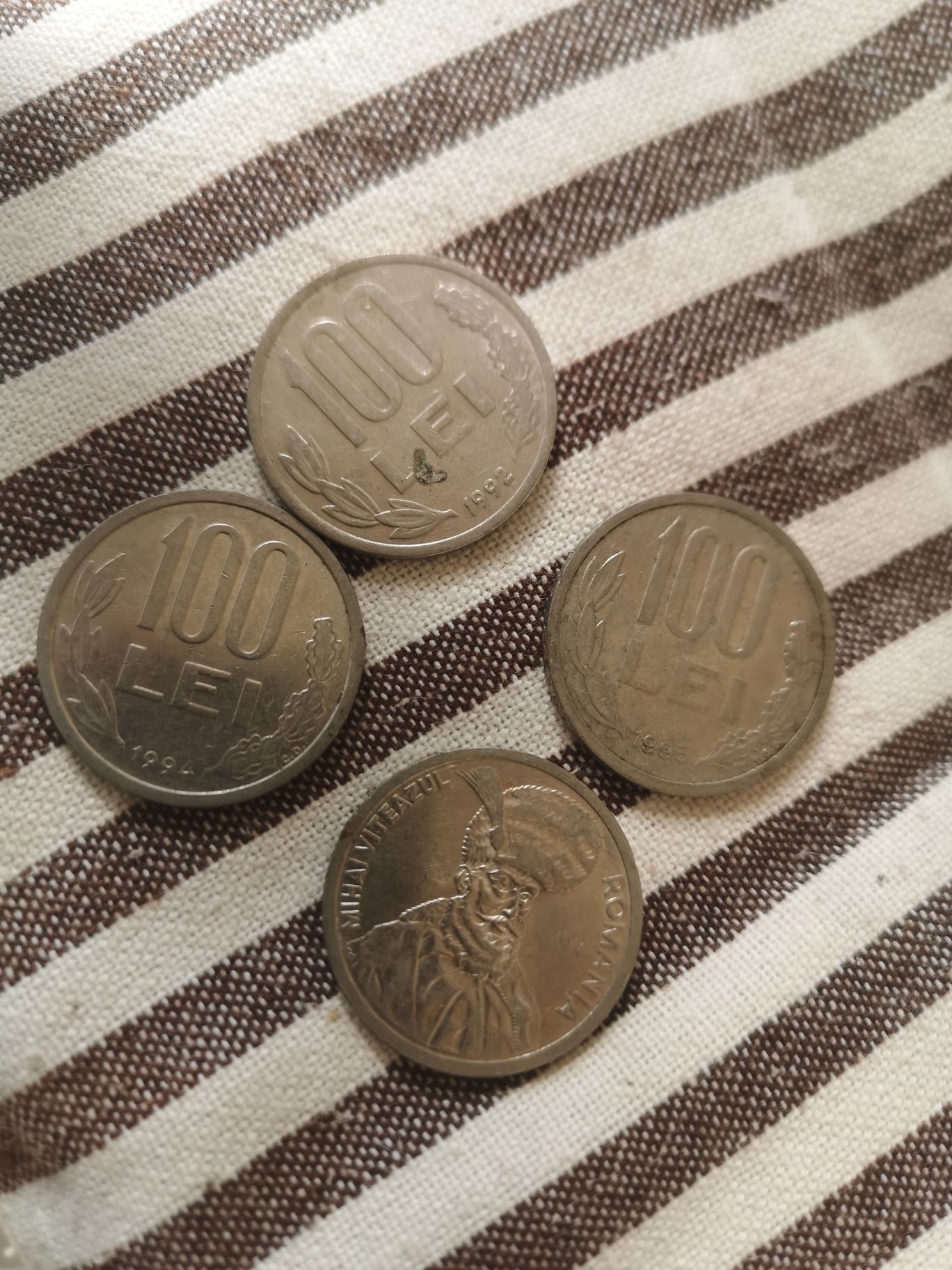 Monede vechi 100 de lei. Mihai Viteazul