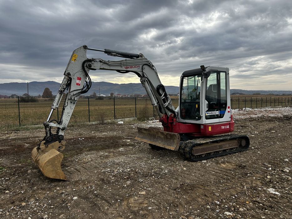 Excavator Takeuchi TB153 2016 miniexcavator 5.7t