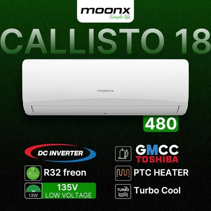 Кондиционер Moonx 18 inverter Turbo Cool +доставка