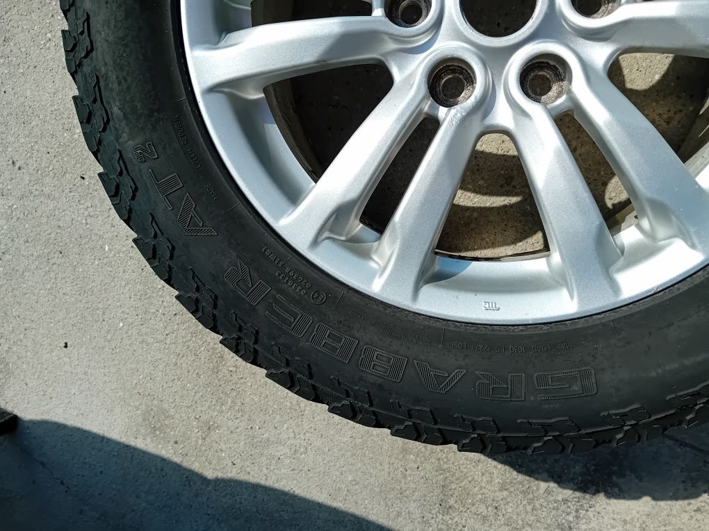 Jante aliaj cu anvelope R 18 Mitsubishi 255 55 R 18