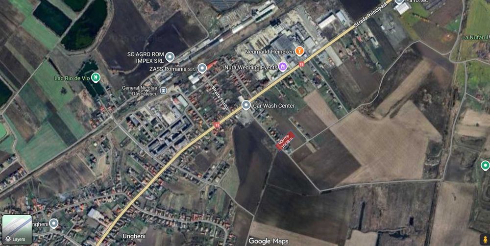Teren intravilan 600 m2 Ungheni