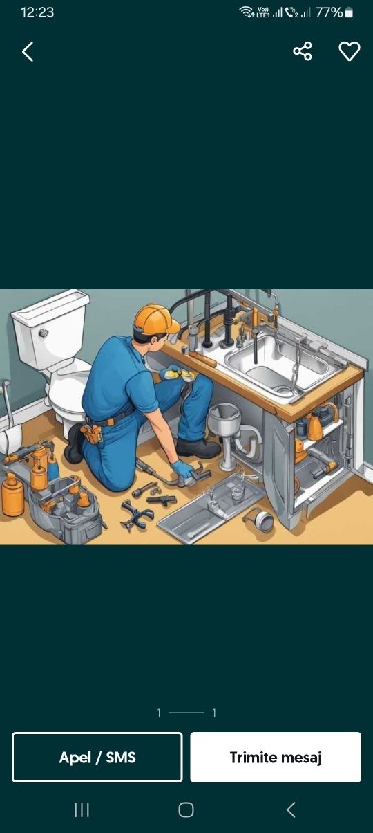 Instalator sanitar montaj