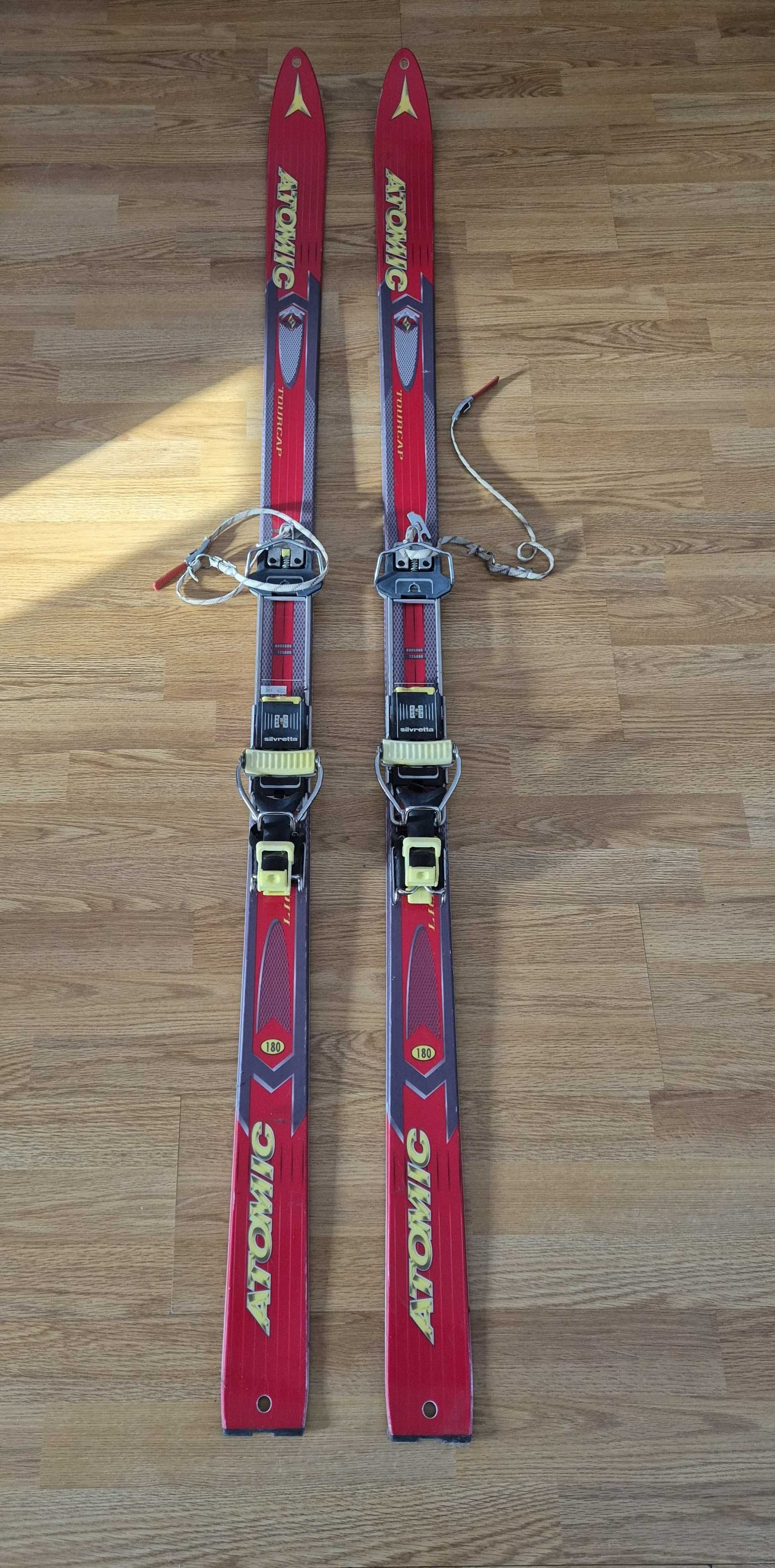 Schiuri de tura vintage Atomic 180cm