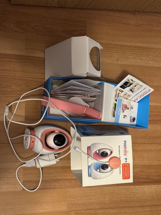 Foscam Fosbaby P1 camera IP wireless HD 720P pan/tilt culoare roz